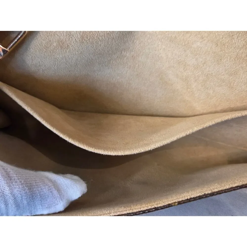 Louis Vuitton Vintage Monogram Twin Pochette GM LV Bag Clutch